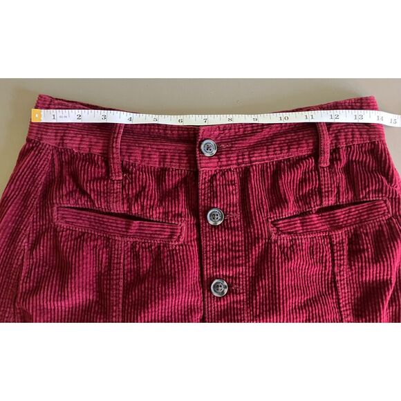 American Eagle hi-rise a-line corduroy mini skirt - Picture 8 of 9
